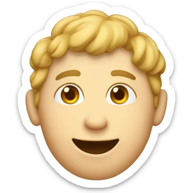 person with squiggles sticker