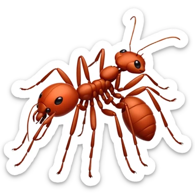 red ants sticker