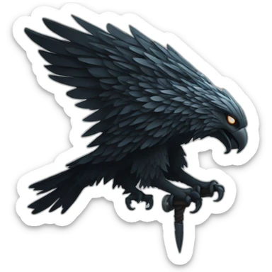 nights watch guild logo sticker