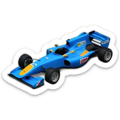 Formula 1 Alpine car sticker