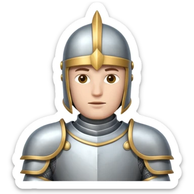 white knight sticker