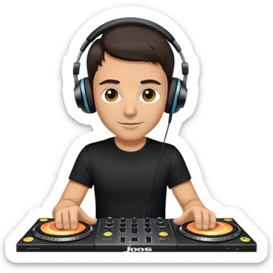 Lawyer plays DJ sticker