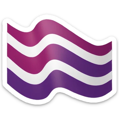 the lesbian flag sticker