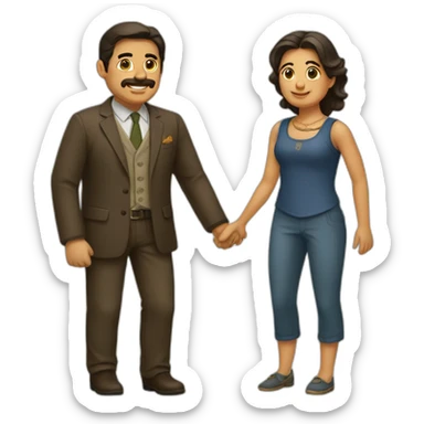 Dos Lulos de pareja  sticker