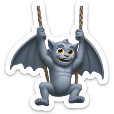 Gargoyle swing sticker