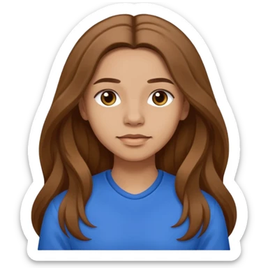 Fab Morvan (b.1966) from Milli Vanilli with long brown hair, blue outfit sticker