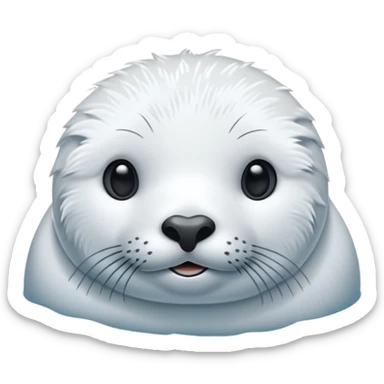 artic seal  sticker