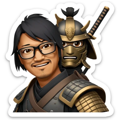 Samurai Ronin sticker
