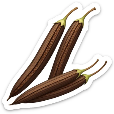 vanilla beans sticker