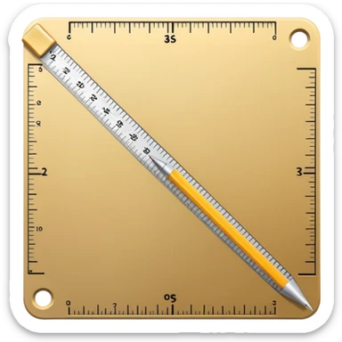 mac os icon square crop tool ruler sticker