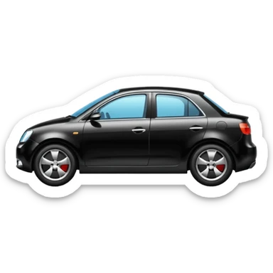 car keys and a car sticker