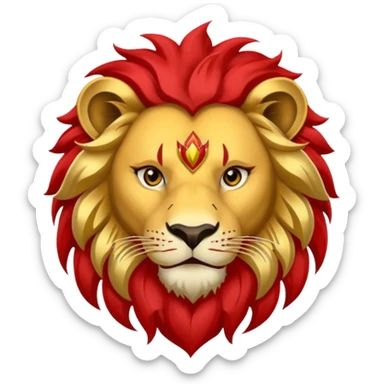 The IPL Team RCB Logo  sticker