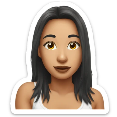 Selfie in bathroom mirror sticker