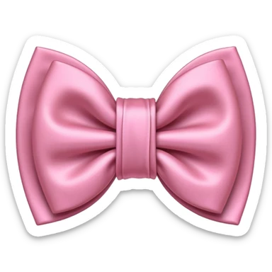 liasse de billets euros avec un noeud rose en satin rose poudré  sticker