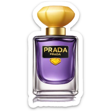 prada paradoxe intense perfume sticker