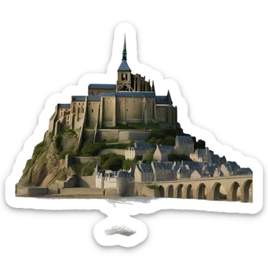 Mont saint Michel  sticker