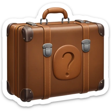 Create a suitcase emoji sticker