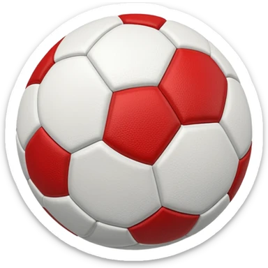 Serbian soccer ball sticker
