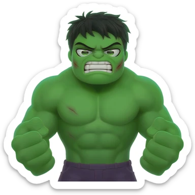 Hulk sticker