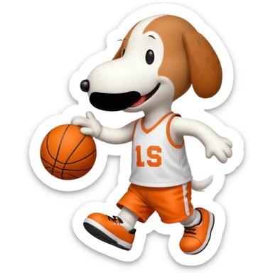 Crea un Snoopy funcionado con lamelo ball sticker