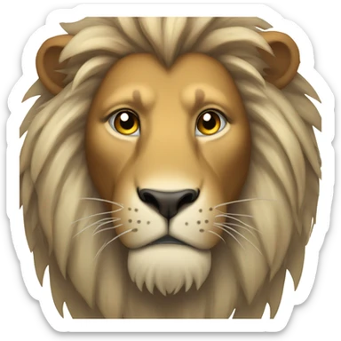 Lion sticker