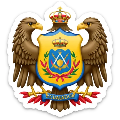Escudo de Ecuador  sticker