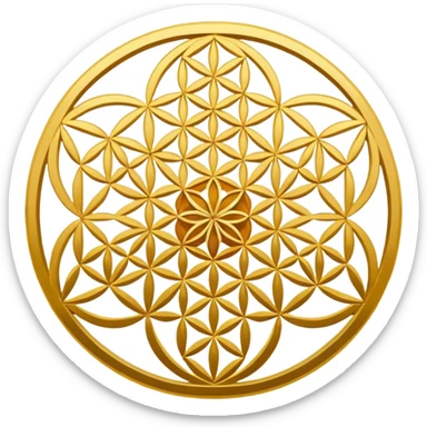 Flower of Life sticker