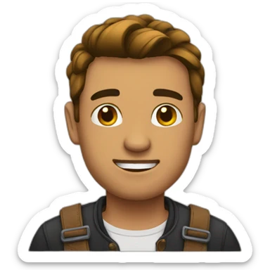 Hombre borracho sticker