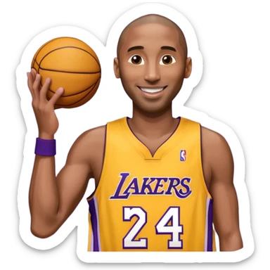 Kobe bryant jersey sticker
