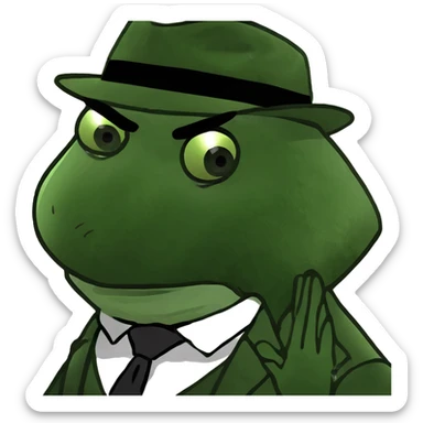 Mob boss Italian sticker