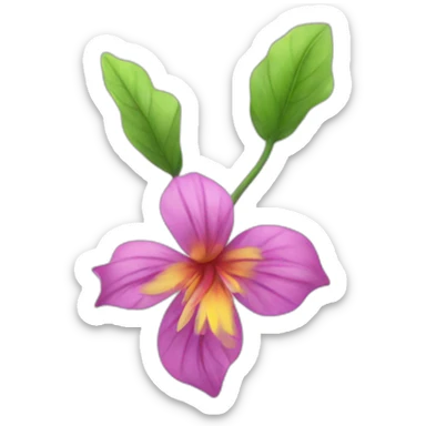 Flor magica sticker