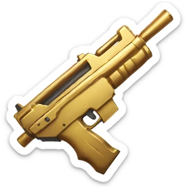 Golden scar from Fortnite  sticker