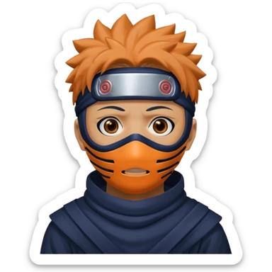 OBITO with mask sticker