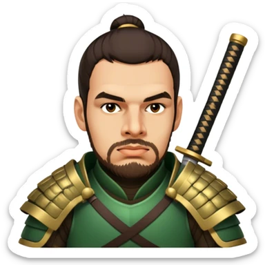 Samurai Sentry sticker