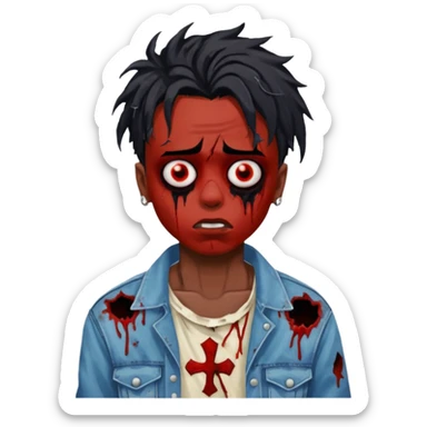 Playboi Carti zombie sticker