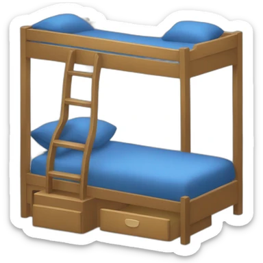 bunk bed sticker