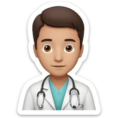 can you give me a human doctor emoji type thing and a robot emoji i can put in an MLLM benchmark diagam sticker