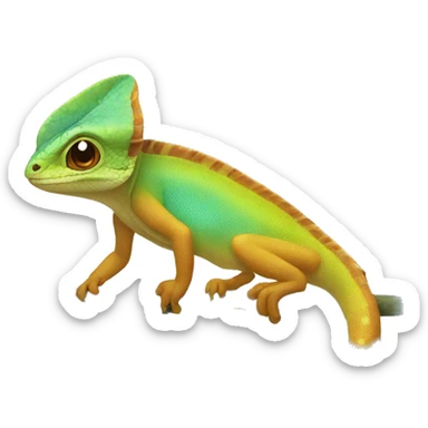 camaleon sticker