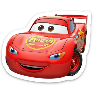Lighting McQueen sticker