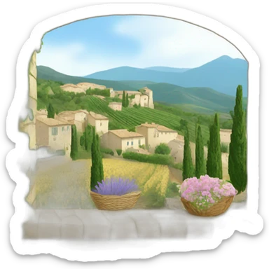 Provence sticker