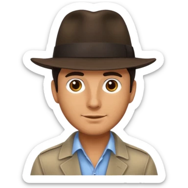 a know-it-all man from naples sticker