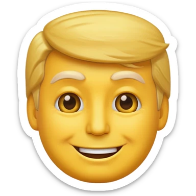 Trump emoji sticker