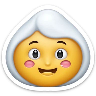 algo muy suave que lo acarician sticker