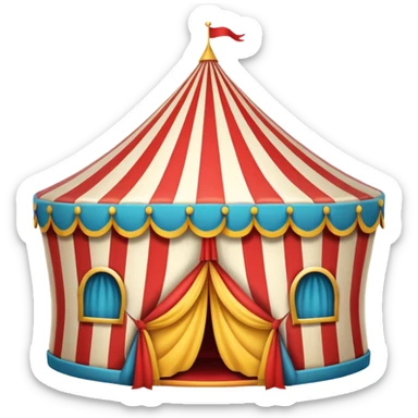 circus book sticker