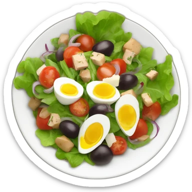 salade noiçoise sticker