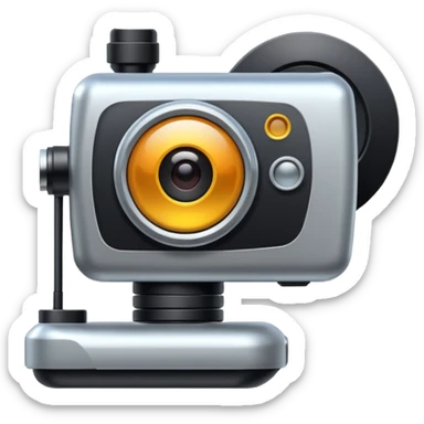 sensor with a camera and a tracking sensor sticker