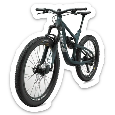 Mountain bike full suspension  sticker