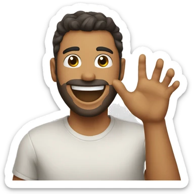 Manos celebrando  sticker