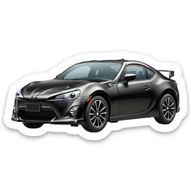 Black Toyota 80’s series sticker