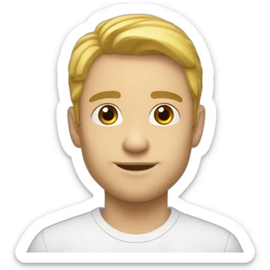 Emoji de aixam blanco 2023 sticker